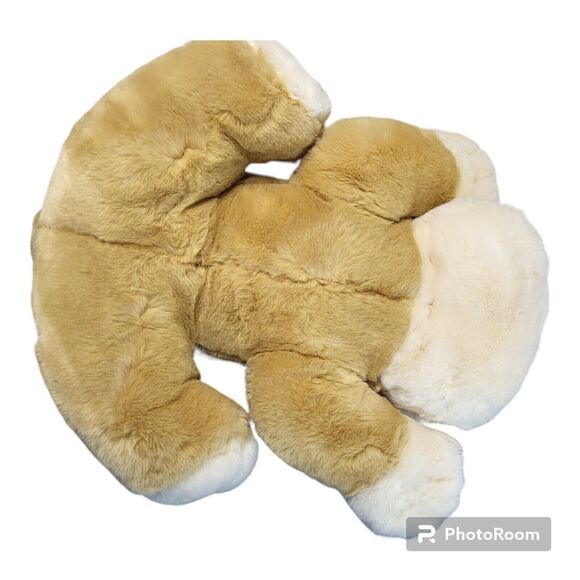 FAO SCHWARZ 22” Brown Patrick Pup Plush Dog Stuffed Animal Toy Puppy - Picture 7 of 9